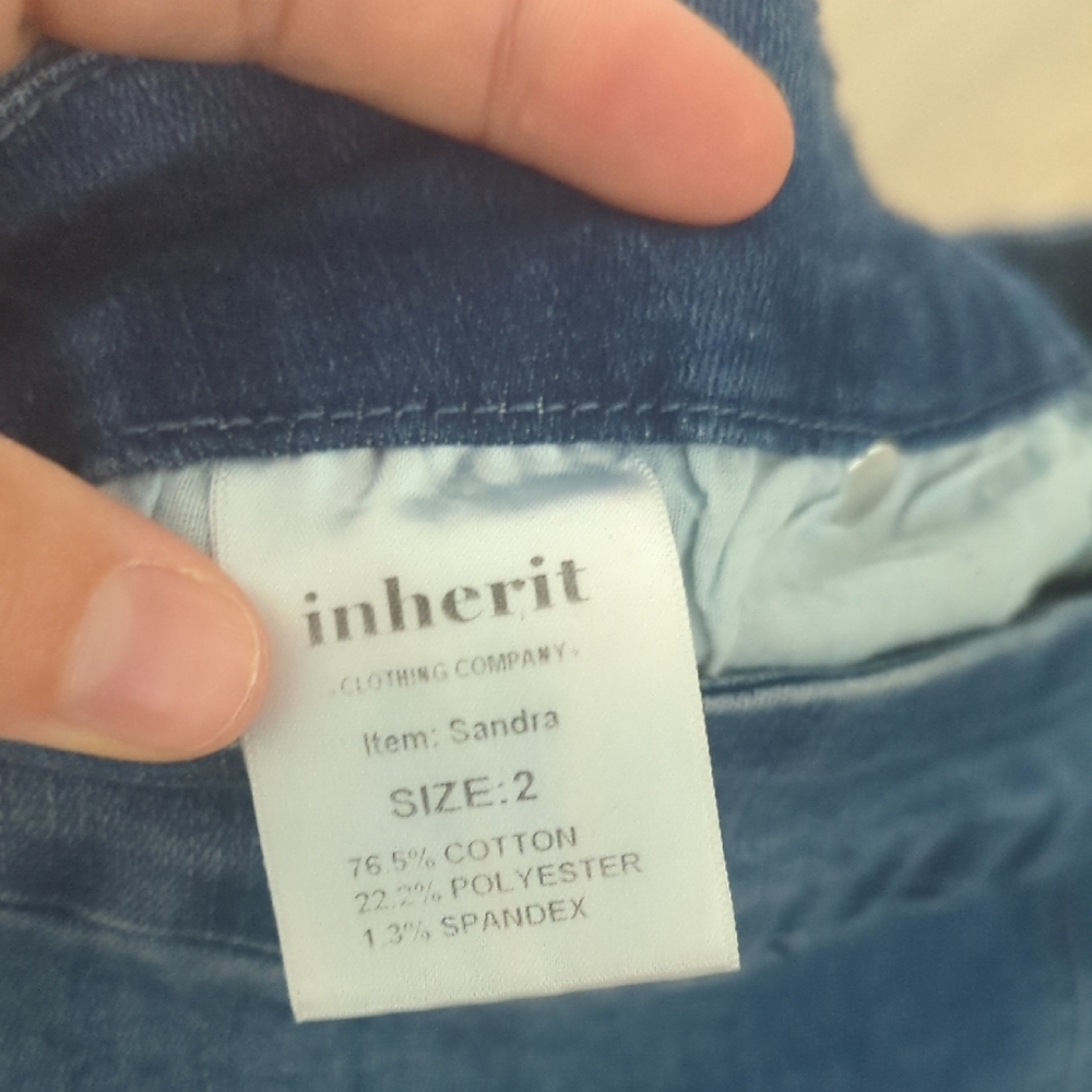 Inherit Co Blue Knee-Length Pencil Skirt - Picture 3 of 4